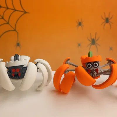 Nhện Bí Ngô Biến Hình