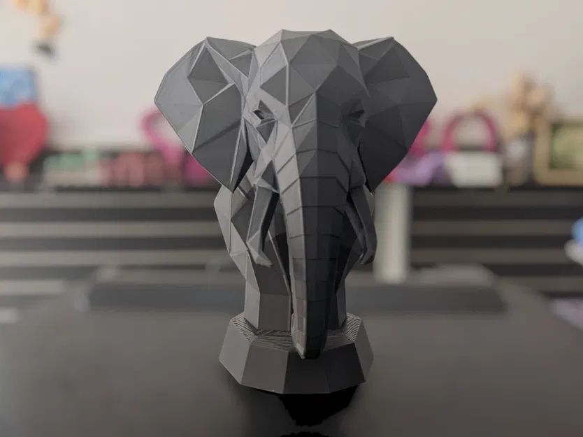 Chân dung Voi Hình học - Image 2