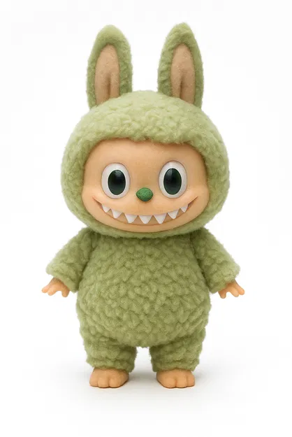 Mô hình Labubu Zelený / Labubu Monstr Green - Image 1
