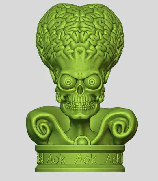 Tượng Mars Attacks In Không Cần Support - Image 1