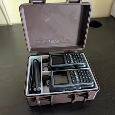 Hộp Đựng Chắc Chắn Cho 2 Máy Baofeng UV5R Mini