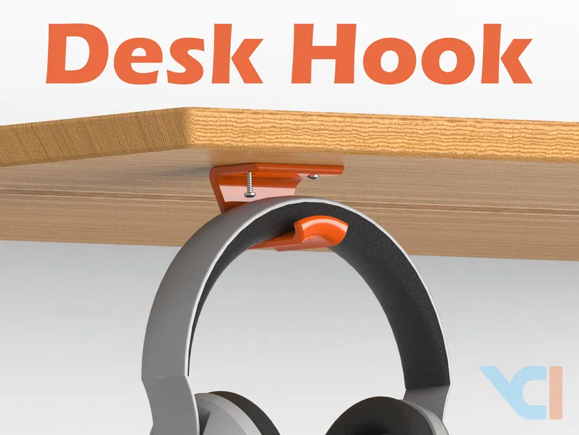 Giá Treo Tai Nghe Gắn Dưới Bàn - Image 1