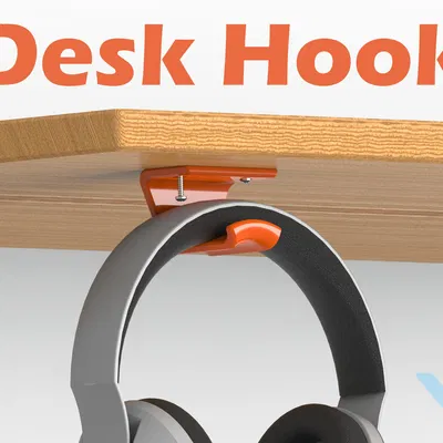 Giá Treo Tai Nghe Gắn Dưới Bàn