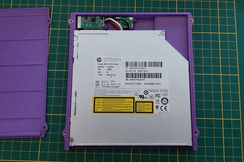 Vỏ đựng ổ đĩa CD/DVD gắn ngoài - Image 4