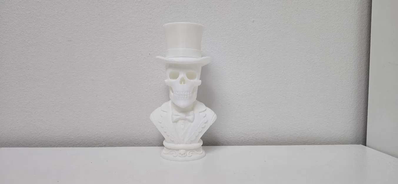 Đầu Lâu Quý Ông – Tượng Bán Thân Kinh Dị Thanh Lịch - Image 2