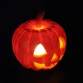 Chân nến LED Jack-o'-Lantern Cổ Điển có Nắp - Thumbnail 6