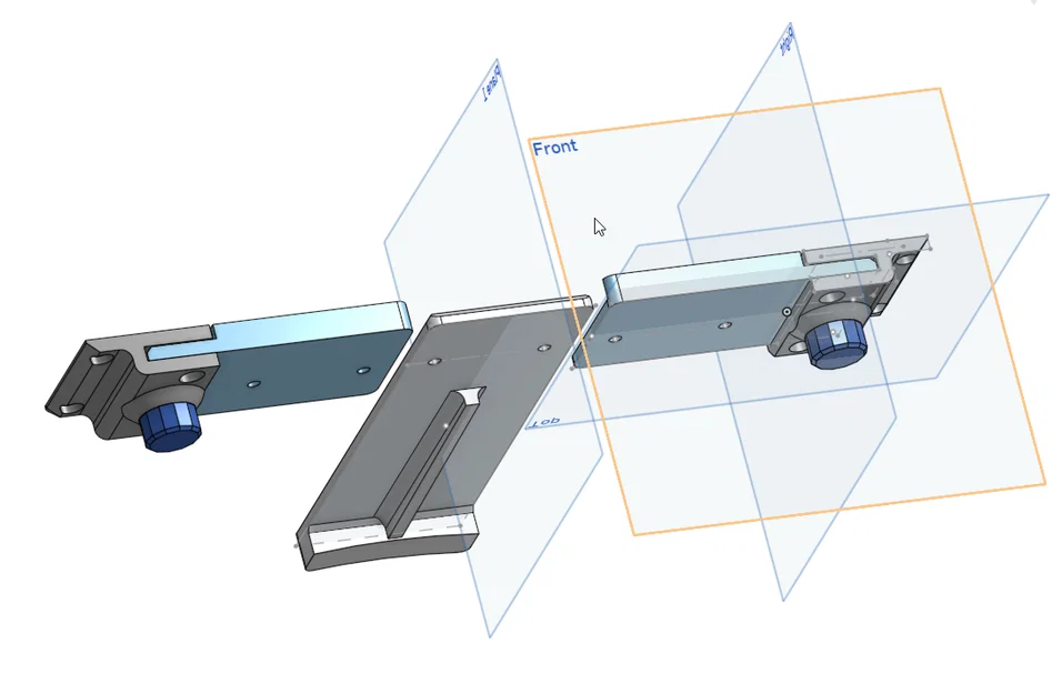 Giá đỡ gắn dưới bàn Honeycomb Alpha/Bravo V2.1 - Image 2