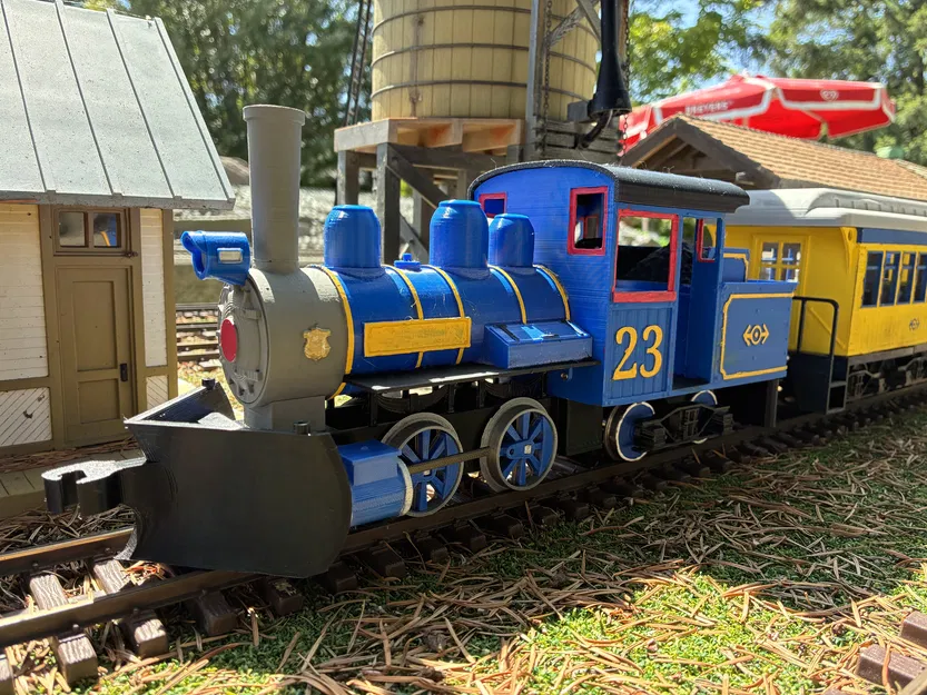 Đầu máy Forney Tank (G Scale) - Image 4