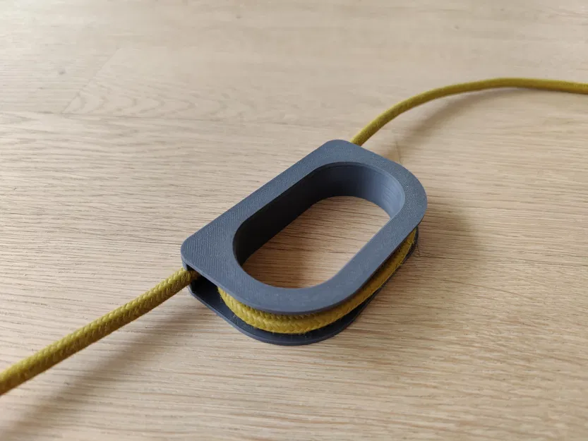 Phụ kiện rút ngắn dây đèn thả trần thiết kế mượt mà. Dùng được FreeCad - Image 1