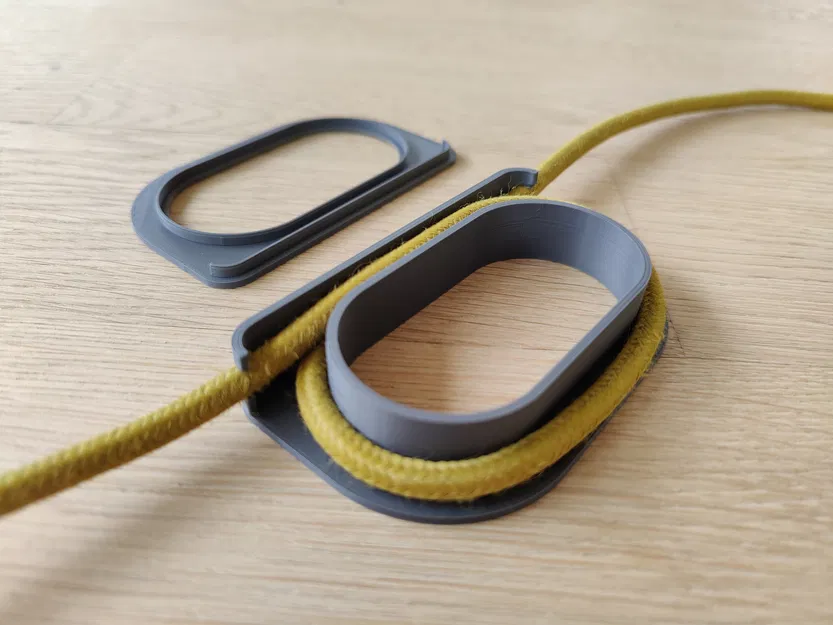 Phụ kiện rút ngắn dây đèn thả trần thiết kế mượt mà. Dùng được FreeCad - Image 2