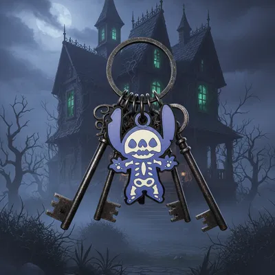 Móc Khóa Halloween Stitch