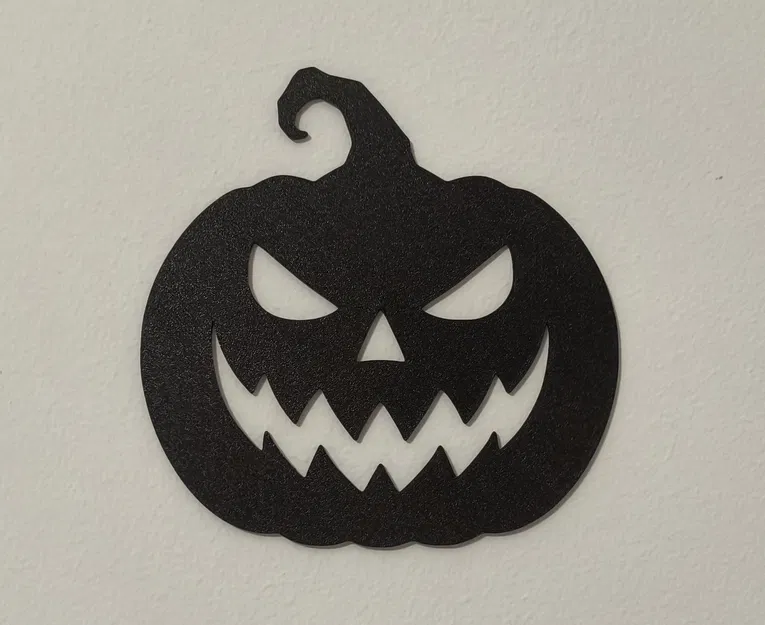 Trang Trí Tường Hình Silhouette Bí Ngô Ác Quỷ - Image 1