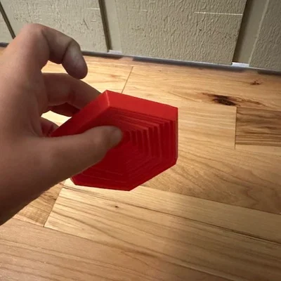 Hexi Flexi: Đồ chơi giảm stress đơn giản, vui nhộn, dễ in