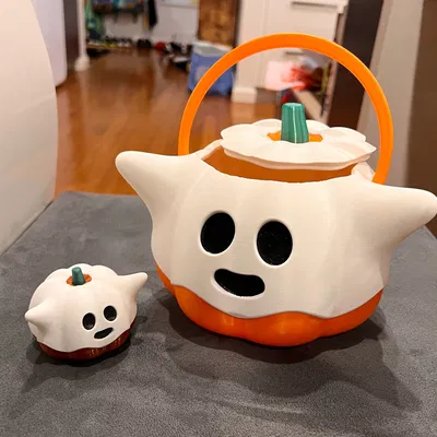 Thùng Bí Ngô Ma Halloween