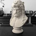 Tượng bán thân Heracles - Người hùng Hy Lạp - Thumbnail 2