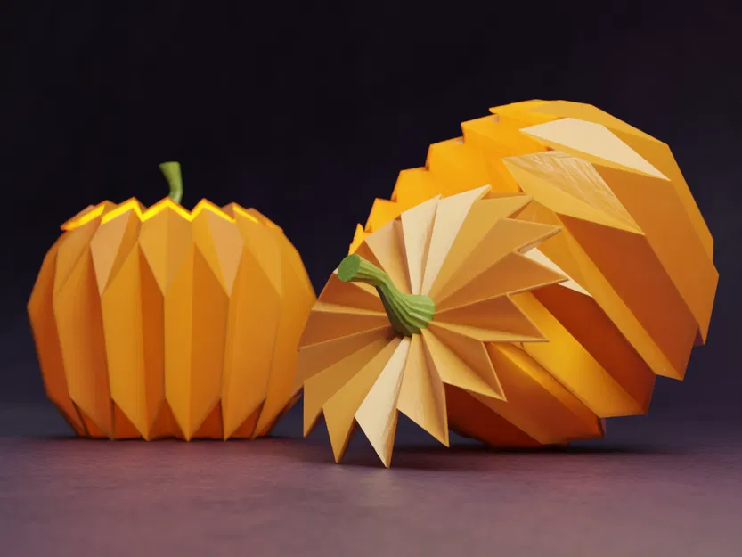 Bí Ngô Hình Học Halloween - Image 2