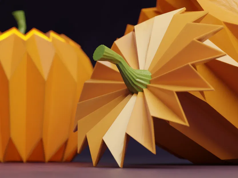 Bí Ngô Hình Học Halloween - Image 3