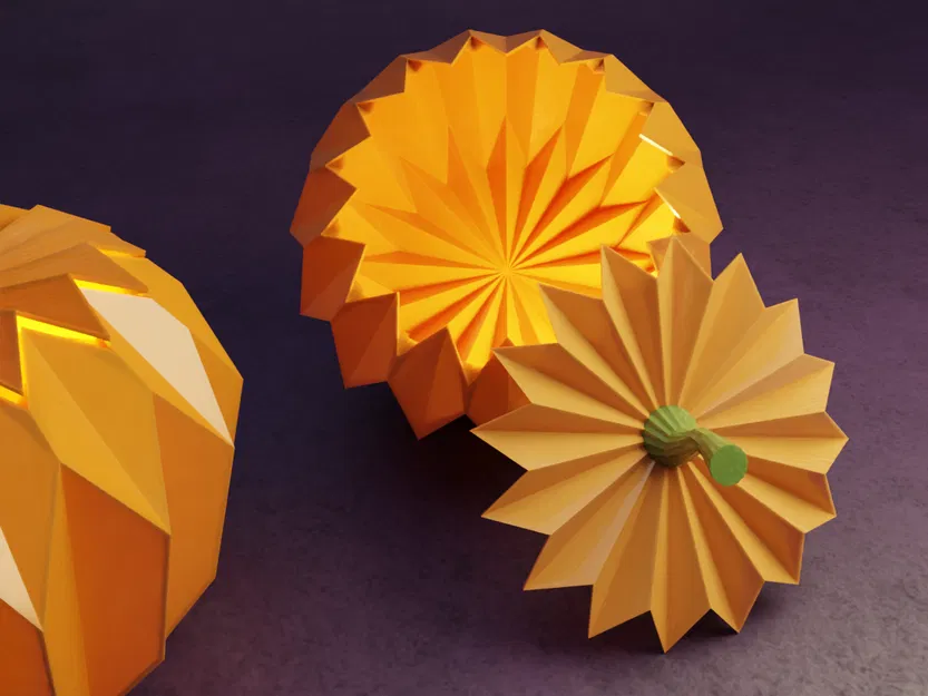 Bí Ngô Hình Học Halloween - Image 4