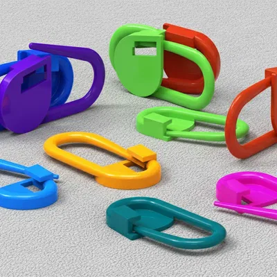 Dấu Mũi Đan / Vòng Móc Len