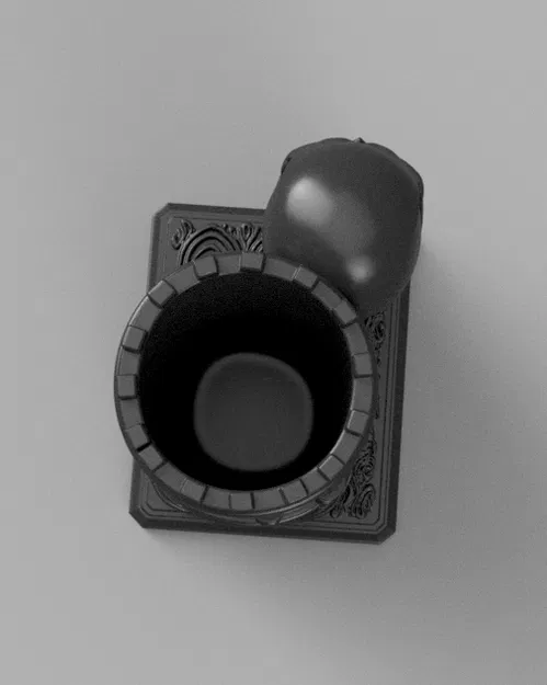 Hộp Đựng Bút Tháp Đầu Lâu Gothic - Image 4