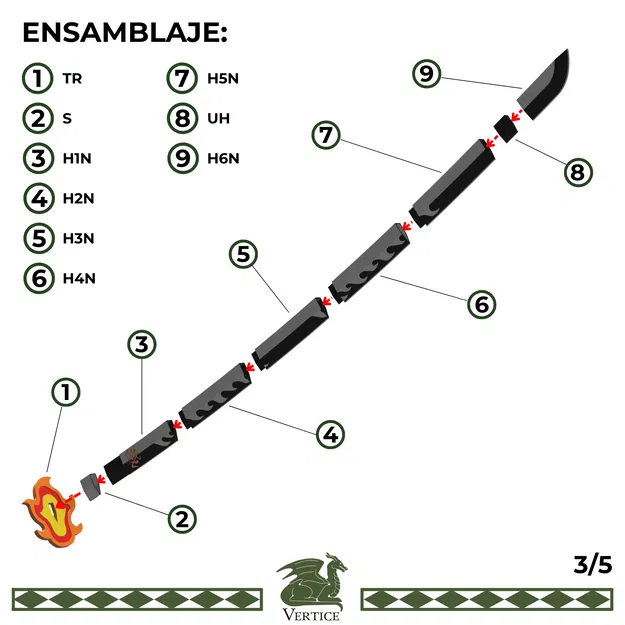 Mô Hình Katana của Tanjiro - Image 11