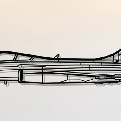 Mô hình Nghệ thuật Treo Tường Dassault Aviation Rafale C của Revell