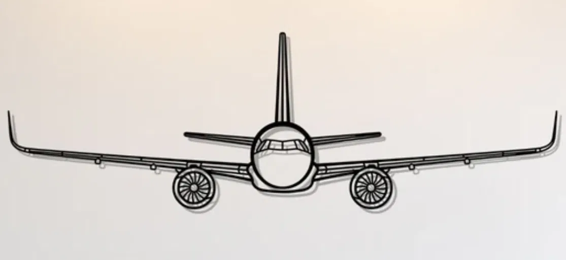 Tranh Treo Tường Máy Bay Airbus A321 - Image 1