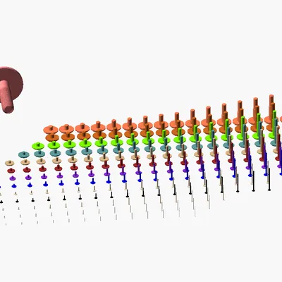 Trăm loại ốc vít đầu bằng lục giác chuẩn metric M1.6 tới M64