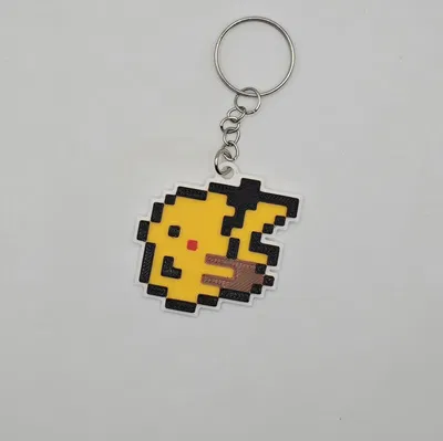 Móc Khóa Pikachu Pixel (Gameboy 2000)