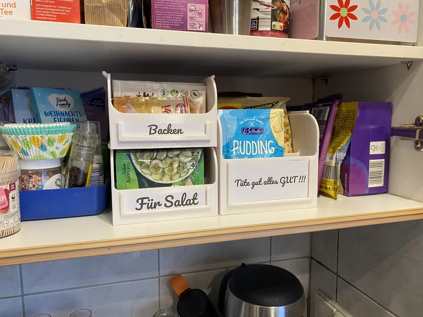 Hộp Đựng Túi Bột Làm Bánh Parametric V1 - Image 1