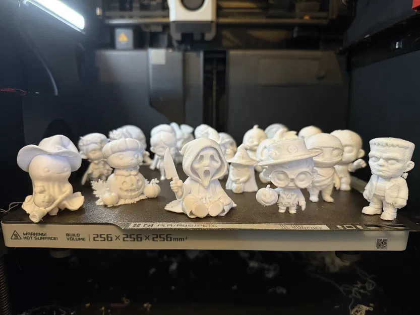 Bộ Đồ Trang Trí Halloween Dễ Thương & Ma Quái 3D - Image 1