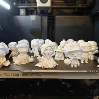 Bộ Đồ Trang Trí Halloween Dễ Thương & Ma Quái 3D