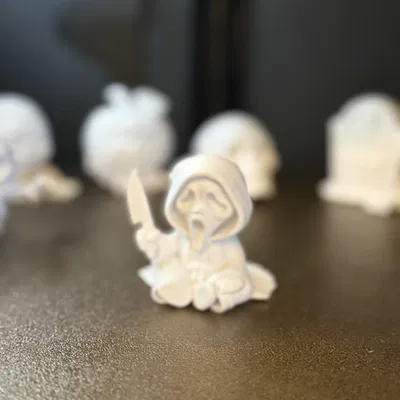 Bộ Đồ Trang Trí Halloween Dễ Thương & Ma Quái 3D