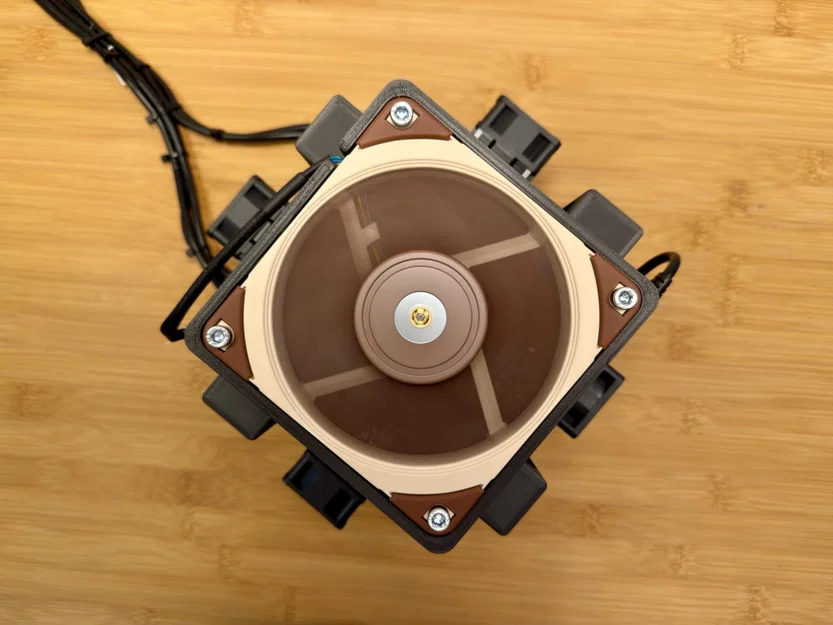Tháp tản nhiệt 4 quạt Noctua cho BitAxe Gamma - Image 5
