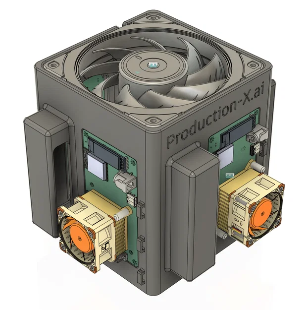 Tháp tản nhiệt 4 quạt Noctua cho BitAxe Gamma - Image 6