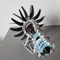 Mô hình động cơ Propfan in 3D (Ý tưởng động cơ phản lực) - Thumbnail 12