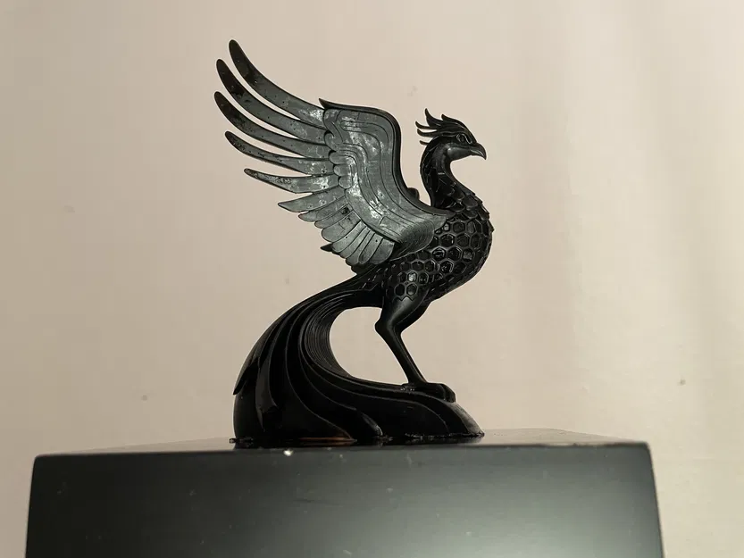 Tượng Phönix Hexa - Điêu khắc độc đáo - Image 3