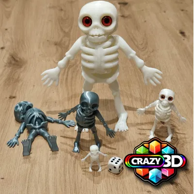 Mô Hình Khung Xương Khớp Dẻo - Có thể làm mini 38mm!!