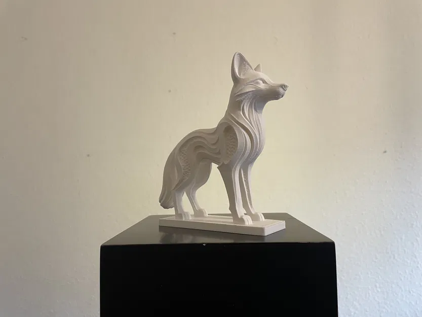 Tượng Hồ Ly Lục Giác - Image 2