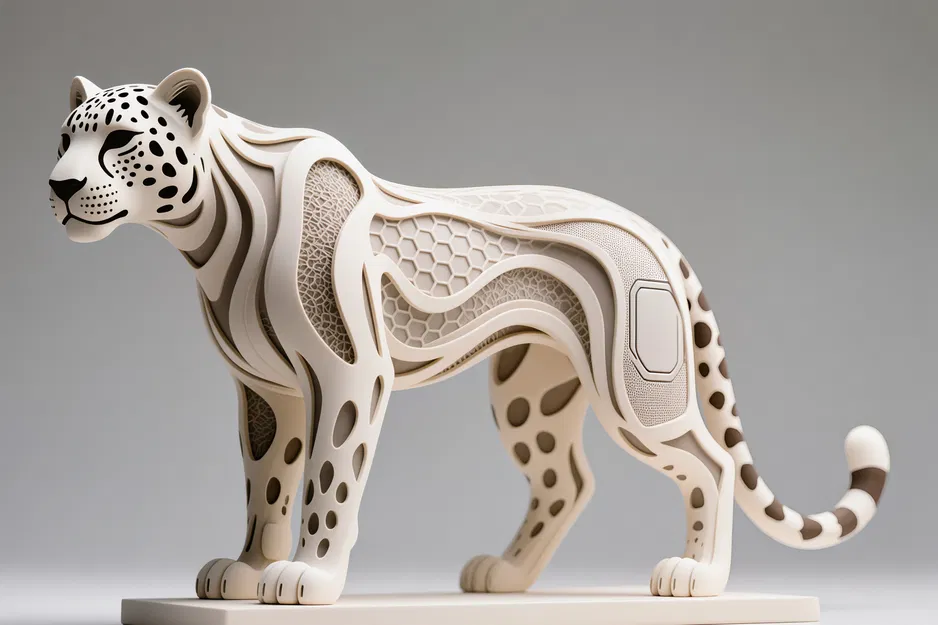 Tượng Gepard Hexa Độc Đáo - Image 1