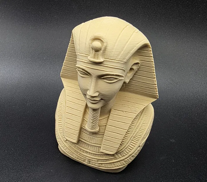 Tượng bán thân Vua Ai Cập cổ đại - Image 5