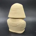 Tượng bán thân Vua Ai Cập cổ đại - Thumbnail 6