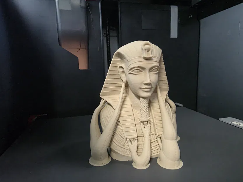 Tượng bán thân Vua Ai Cập cổ đại - Image 8