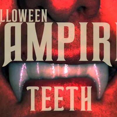 Răng Ma Cà Rồng Halloween