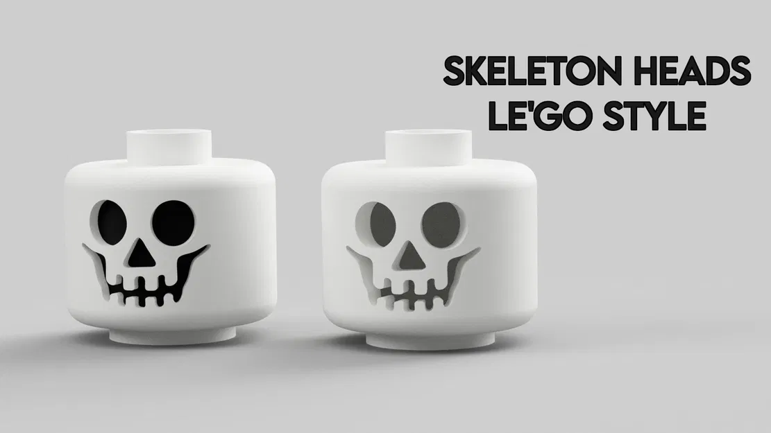 Đầu Lâu Phong Cách LE'GO - Image 1