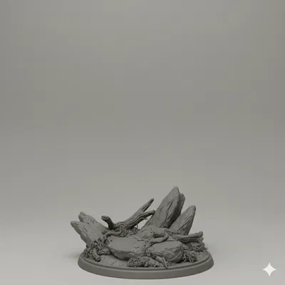 Nữ Chiến Binh Gothic – Mô Hình Fantasy In 3D