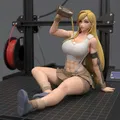 Tifa sexy girl - Mô Hình 3D Đẹp Mắt - Thumbnail 1