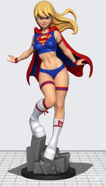 Mô hình Supergirls phiên bản người nhện - Image 2