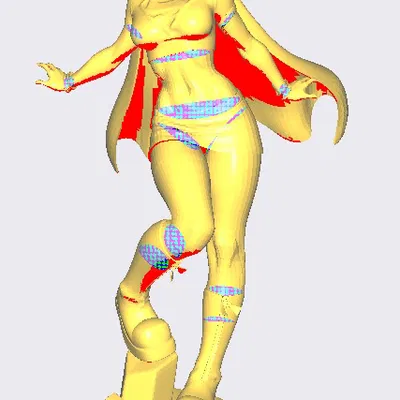 Mô hình Supergirls phiên bản người nhện