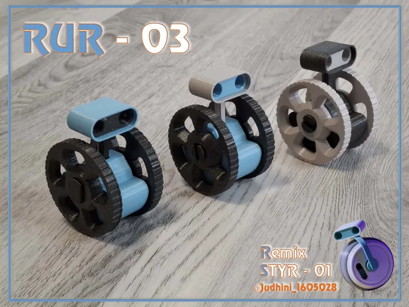 RUR 03 - Robot Lăn Tái Thiết Kế - Image 1